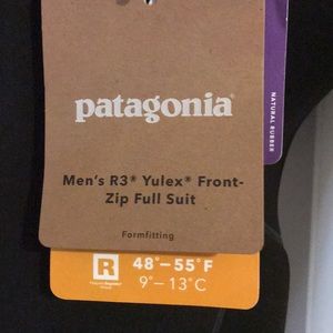 NWT Patagonia R3 Yulex Wetsuit